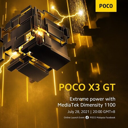 Hace unos día fue lanzado el Poco F3 GT, Ahora se anuncia el nuevo-Xiaomi-Poco-X3-GT